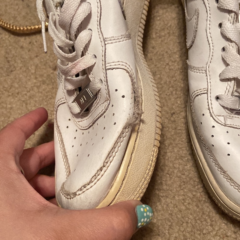 White Air Force Ones 💗 - Picture 10 of 11